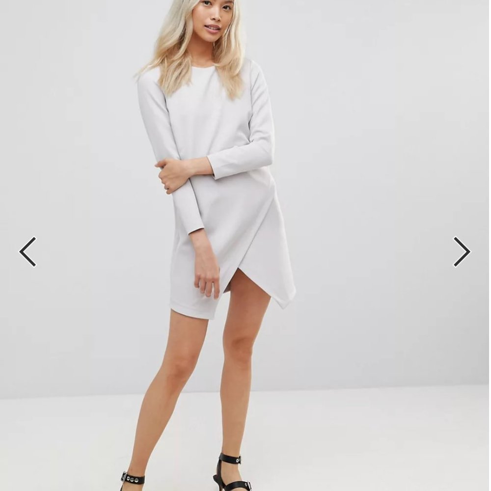 ASOS Gray Mini Dress